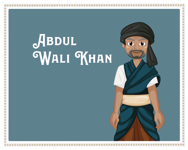 Character portrait: Abdul Wali Khan