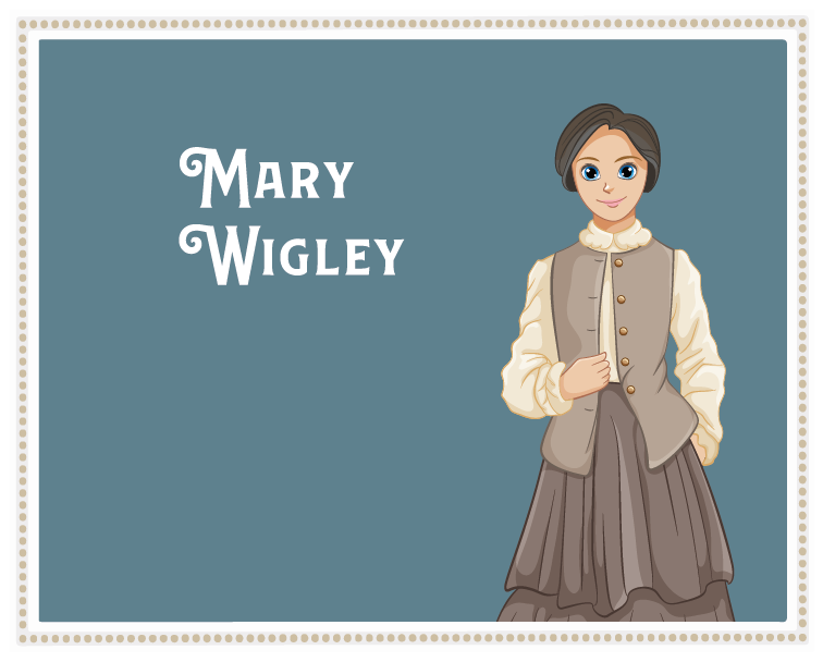 Character portrait: Mary Wigley