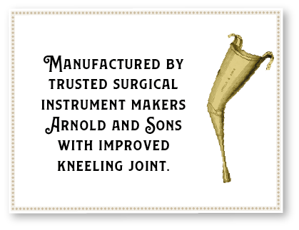 Socket Leg with Improved Knee Joint