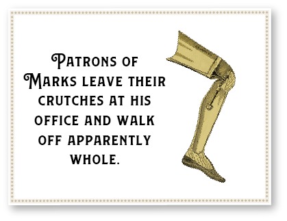 Marks’ Artificial Leg with Rubber Foot